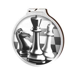Habitat Classic Chess Silver Eco Friendly Wooden Medal