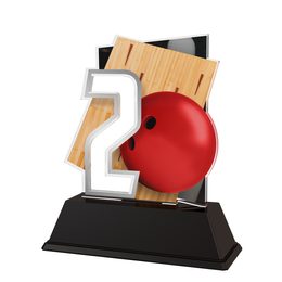 Poznan Ten Pin Bowling Number 2 Trophy