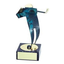 Toledo Golf Handmade Metal Trophy