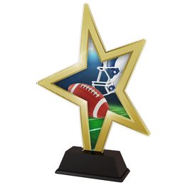 Gold Star American Football Trophy