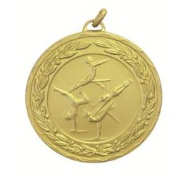 Female Gymnastics Events Gold Laurel Medal