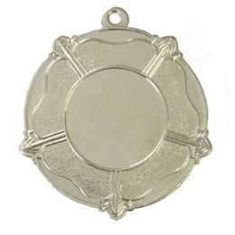 Tudor Rose Logo Insert Silver Medal