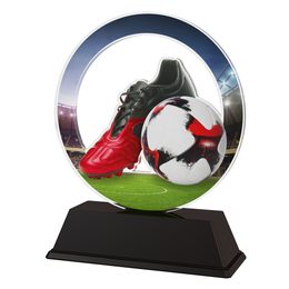 Prague Football Ball & Boot Trophy