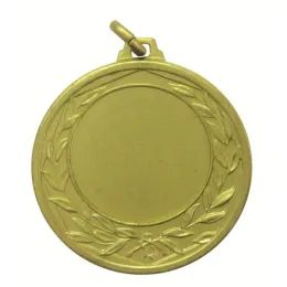 Global Logo Insert Gold Brass Medal