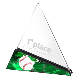 Urban Printed Acrylic Baseball Award