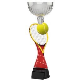 Montreal Tennis Racket and Ball Silver Cup Trophy