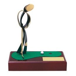 Barcelona Golf Nearest the Pin Handmade Metal Trophy