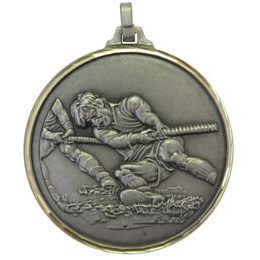 Diamond Edged Tug of War Silver Medal