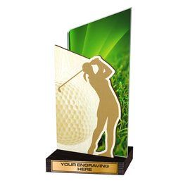 Fusion Golf Female Player Trophy