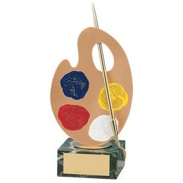 Picasso Art Handmade Metal Trophy