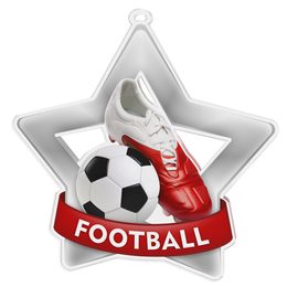 Football Mini Star Silver Medal