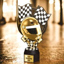 Frontier Classic Real Wood Motorsport Trophy