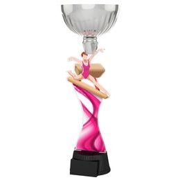 Montreal Female Gymnast Silver Cup Trophy