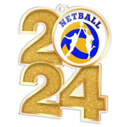 Netball 2024 Medal