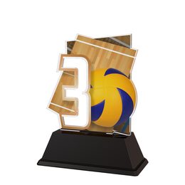 Poznan Volleyball Number 3 Trophy