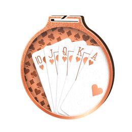 Habitat Classic Playing Cards Bronze Eco Friendly Wooden Medal