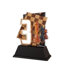 Poznan Chess Number 3 Trophy