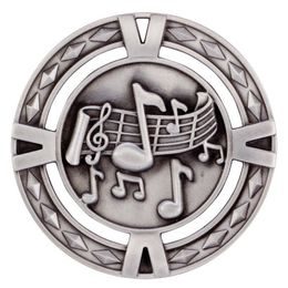 V-Tech Music Silver Medal 60mm