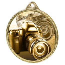 Photography Classic Texture 3D Print Gold Medal