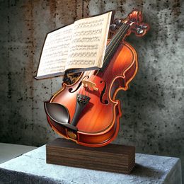 Sierra Violin Real Wood Trophy