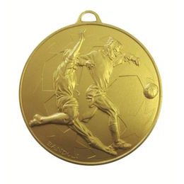 Embossed Economy Champions League Football Gold Medal
