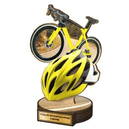 Grove Road Bike Real Wood Trophy