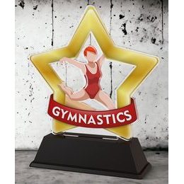 Mini Star Female Gymnastics Trophy