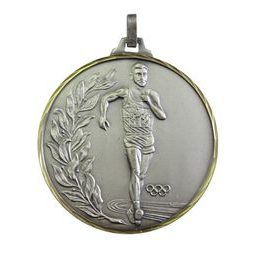 Diamond Edged Olympic Walking Event Silver Medal