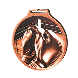 Habitat Classic Boxing Bronze Eco Friendly Wooden Medal