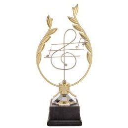 Ludwig Gold Plated Music Trophy