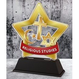 Mini Star Religious Multi-Faith Education Trophy