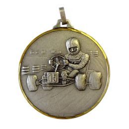 Diamond Edged Go Kart Silver Medal