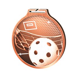 Habitat Classic Floorball Bronze Eco Friendly Wooden Medal