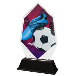 Cleo Football Boot and Ball Trophy