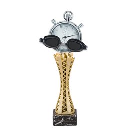 Genoa Swimming Goggles and Stopwatch Trophy