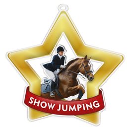 Show Jumping Mini Star Gold Medal