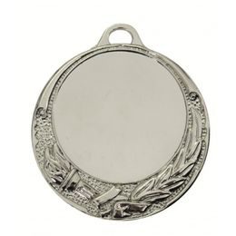 Victory Torch Logo Insert Silver Medal