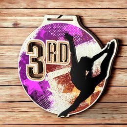 Highgrove Fusion Gymnastics Third Place Bronze Medal