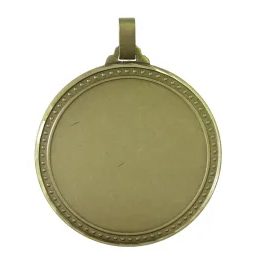 Coronet Logo Insert Bronze Brass Medal