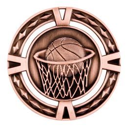 V-Tech Basketball Bronze Medal 60mm