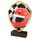 Arden Motor Racing Helmet Real Wood Shield Trophy