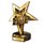 Grove MVP Gold Star Real Wood Trophy