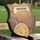Heraldic Birchwood Running Sepia Shield