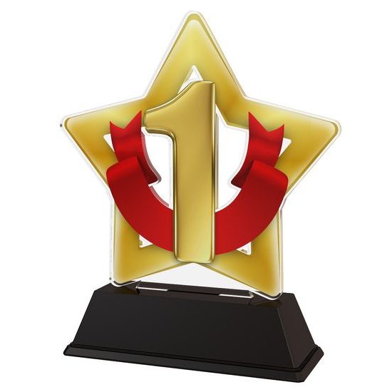 Mini Star 1st Place Gold Trophy