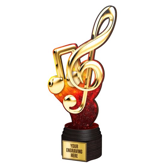 Frontier Real Wood Music Trophy