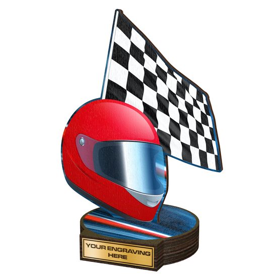 Grove Motor Racing Real Wood Trophy
