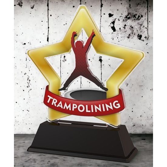 Mini Star Trampolining Trophy