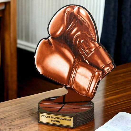 Grove Classic Boxing Wood Trophy