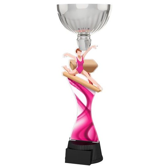 Montreal Female Gymnast Silver Cup Trophy