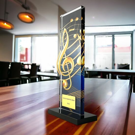 Apla Music Notes Trophy